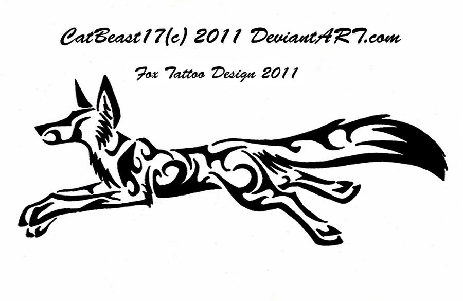 Running Fox Tattoo Design by CatBeast17 on deviantART