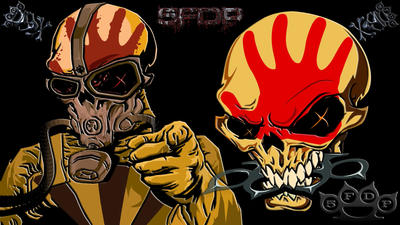 Five Finger Death Punch Awesome 1920 x 1080 Wallpaper