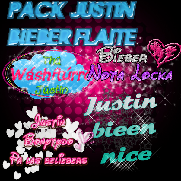 Embale PNG'S JBieber FLAiTE xD por KthiithaEditions