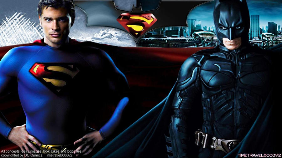 Superman and Batman HD Wallpaper by Timetravel6000v2 on DeviantArt