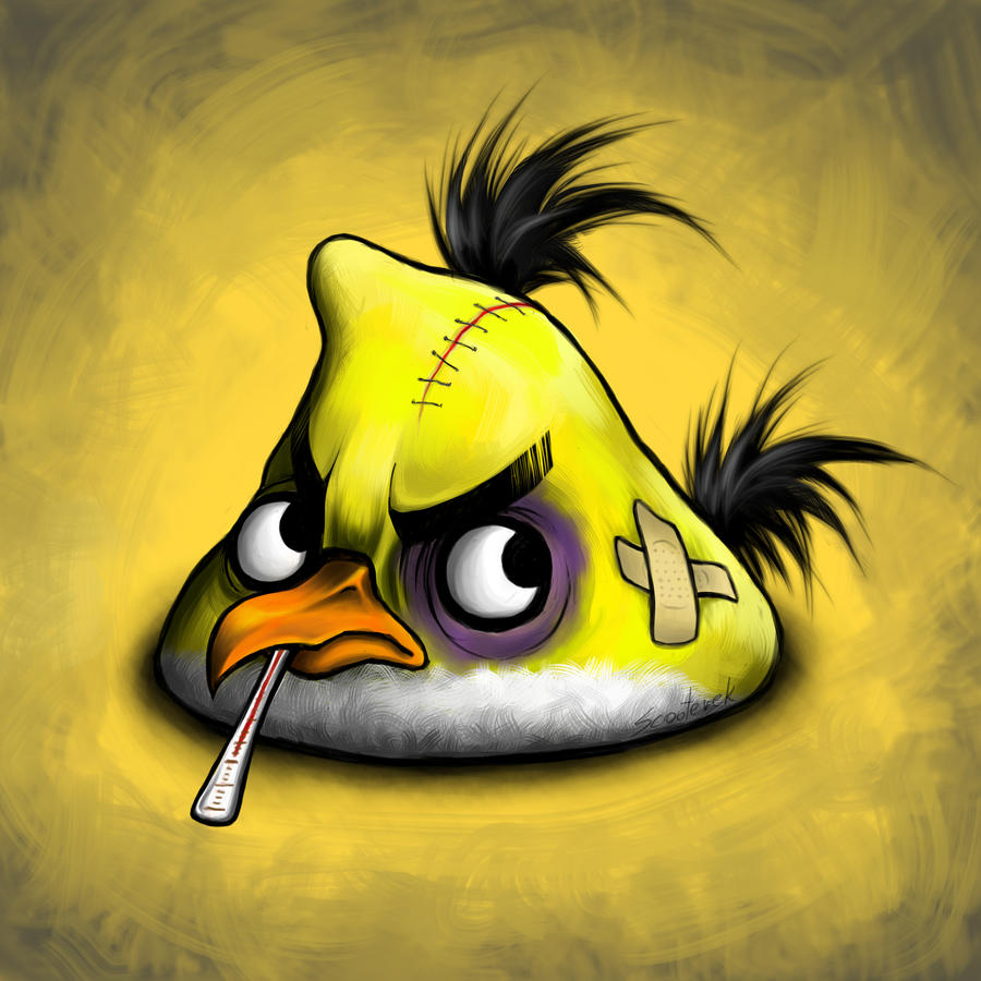 Yellow Angry Bird by Scooterek on DeviantArt