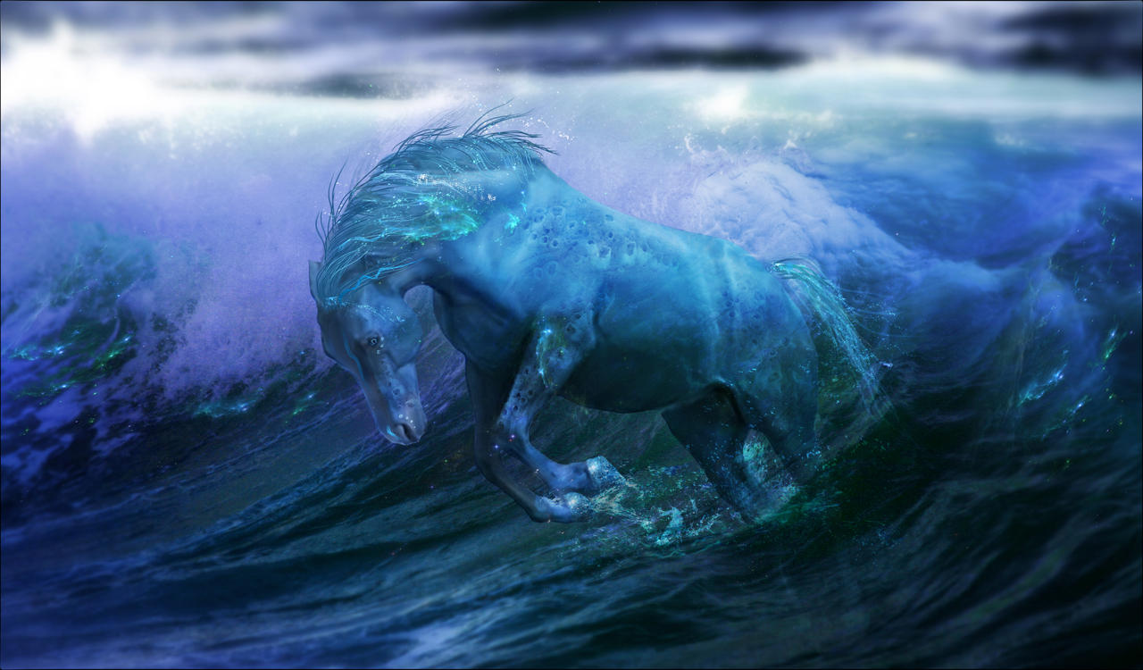 Water Horse by Arabiian on DeviantArt