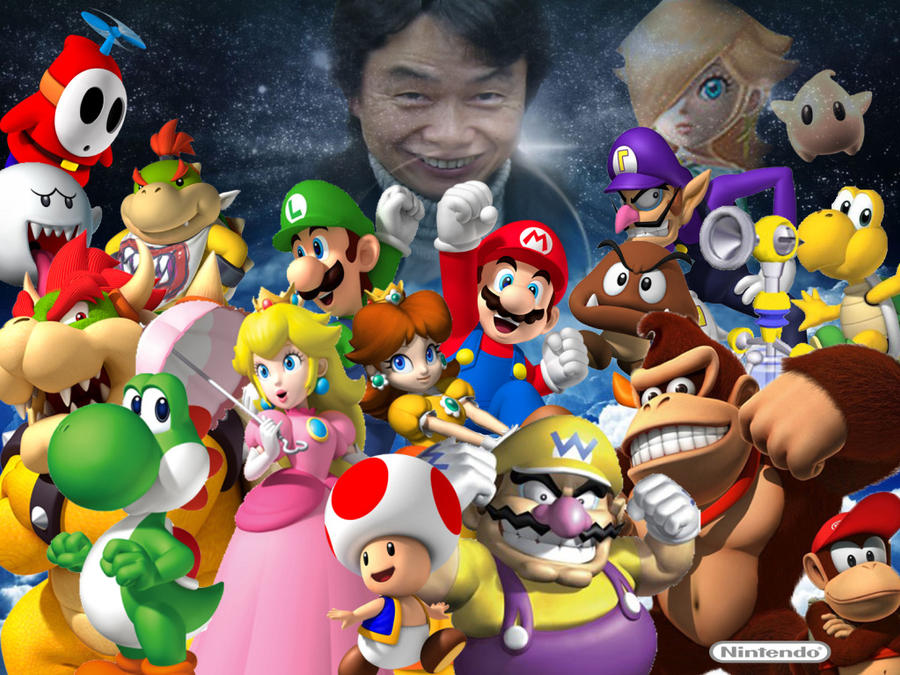 Miyamoto's Creation( Super Mario Universe) by AwesomeQman on ...