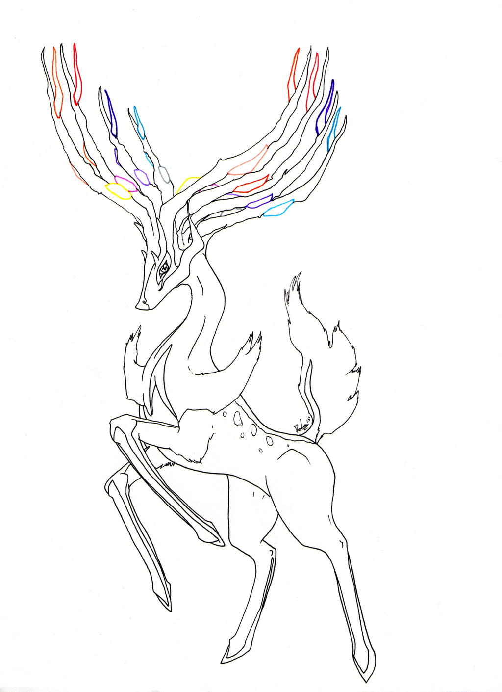 xerneas and yveltal coloring pages - photo #11