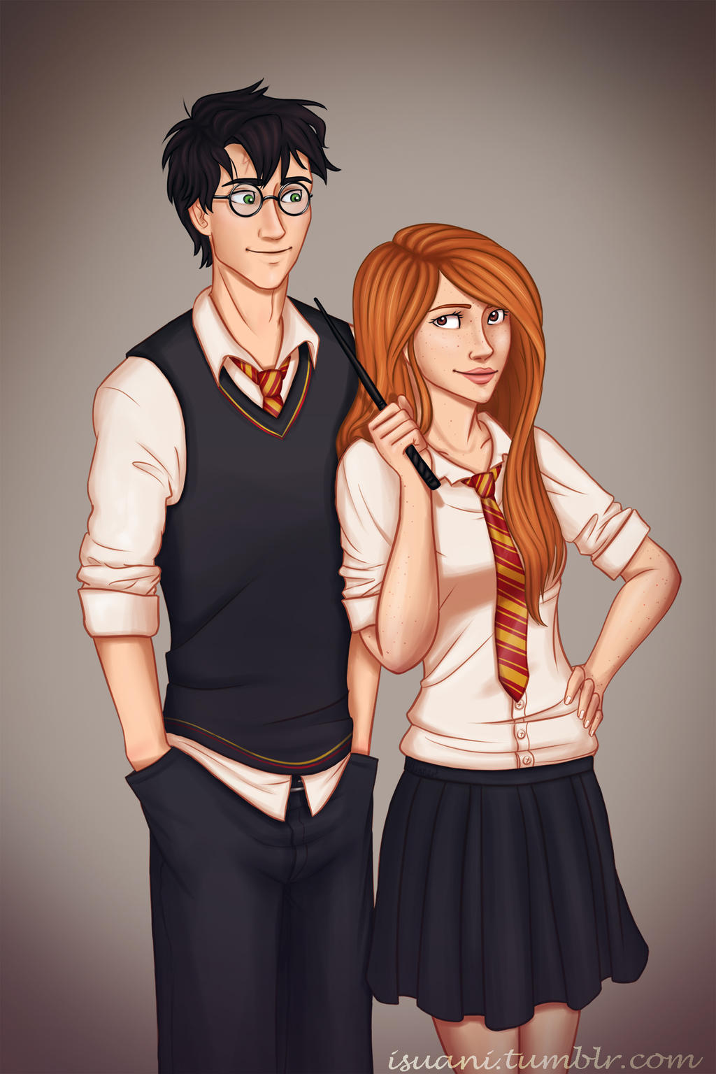 Harry And Ginny By Isuani On Deviantart