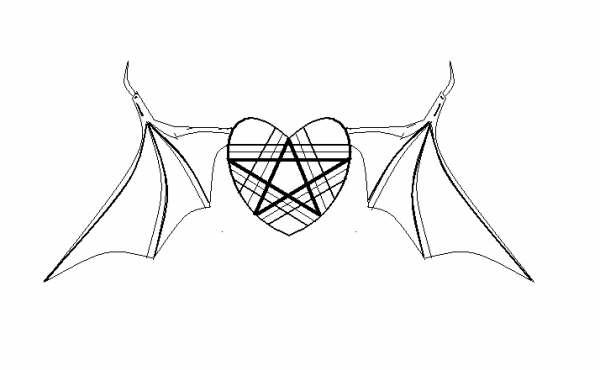 bat wing tattoos. at tattoos bat wings