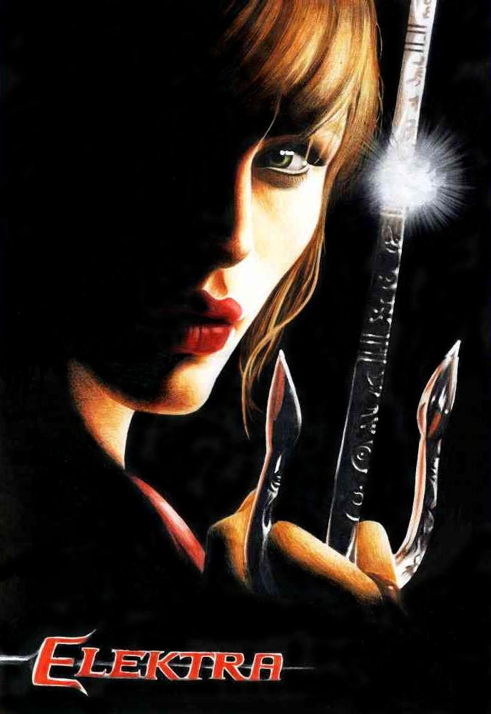Elektra   Jennifer Garner by Christine Dichmann