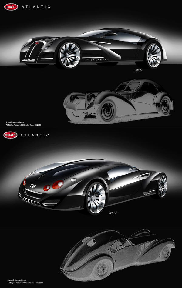 Bugatti Atlantic by Slavche on deviantART