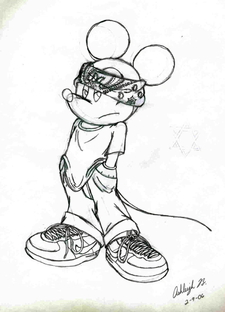 Gangster Mickey by KnuczematheEchidna on DeviantArt