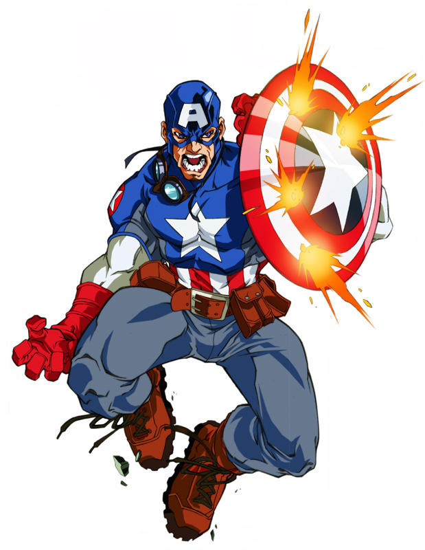 Ultimate Captain America by diablo2003 on DeviantArt