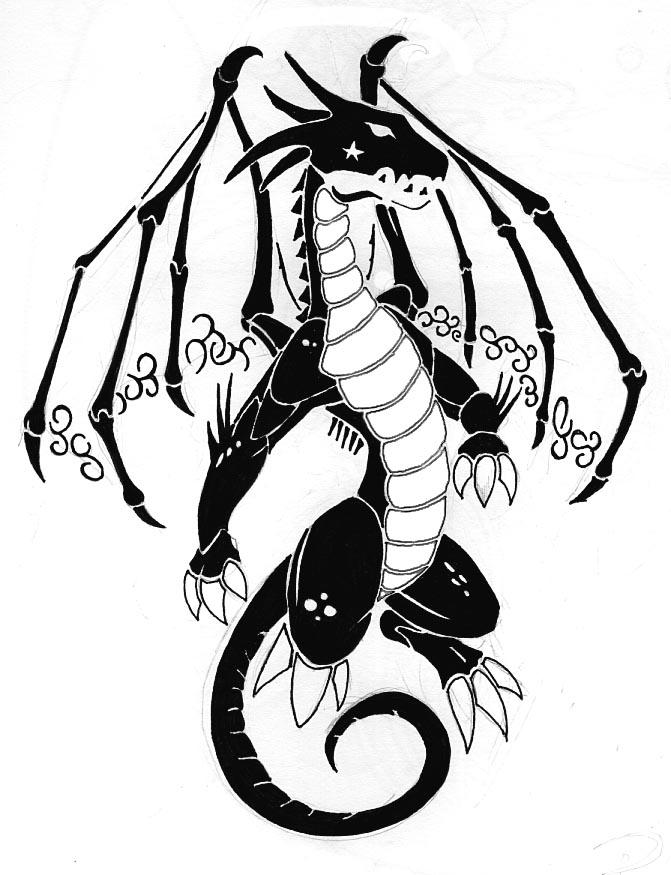 tattoo dragon design 2 by