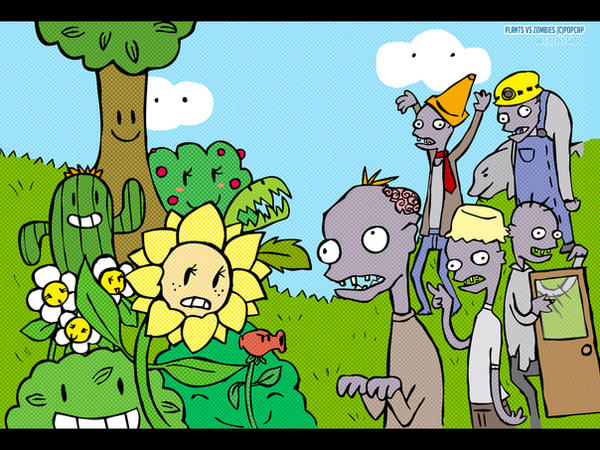 porn plants vs.zombies cattail