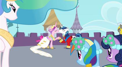 Purchasing a Bride &#8211; The Real Deal princess cadence and shining armor are kissing  by sawyermoonkitty d4wvsp9