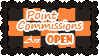 Point Commissions Stamp by Lunatta