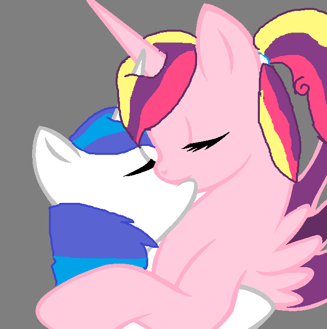 [Obrázek: cadence_and_shining_armor_kisses_by_cele...6nilct.png]