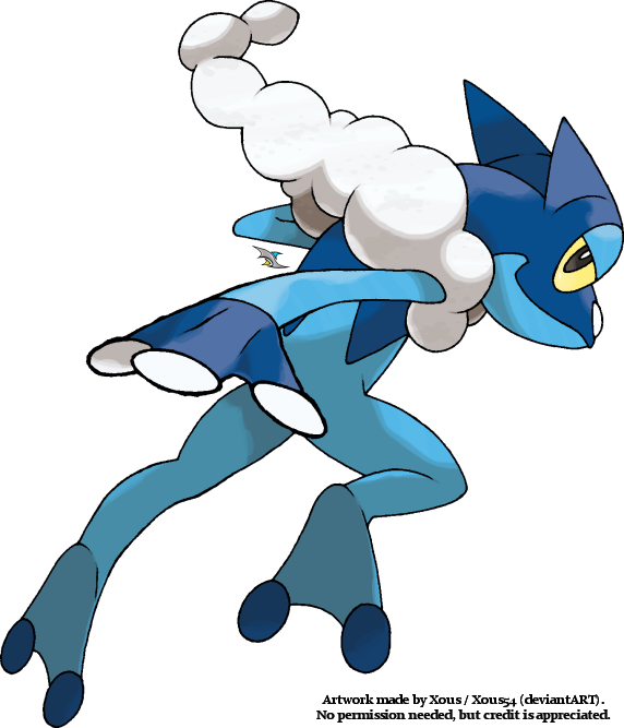 Frogadier by Xous54 on DeviantArt