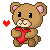 Icon: Teddy Bear~ [Free Use] by Ana--Chann