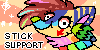 STICKSUPPORT ICON by griffsnuff