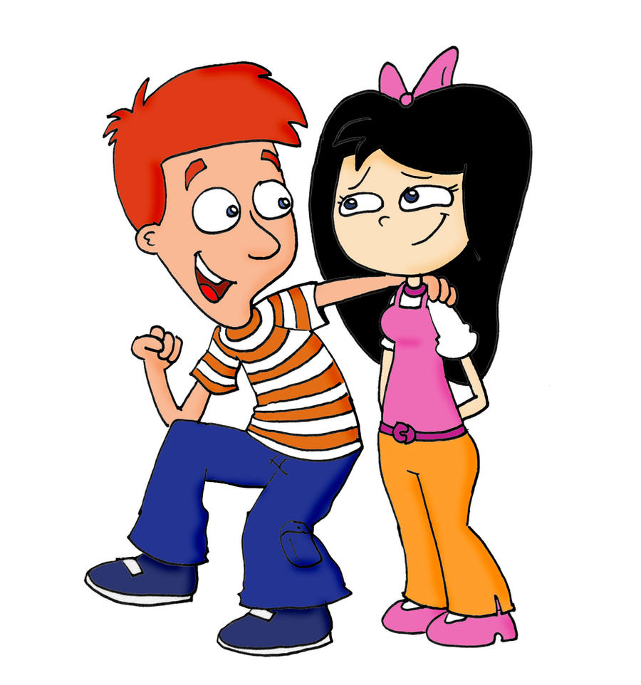 Phineas and Isabella by AJMSTUDIOS on DeviantArt