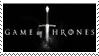 HBO Game of Thrones Sword Logo Stamp by dA--bogeyman