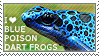 I love Blue Poison Dart Frogs by WishmasterAlchemist