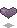 Small Floating Heart (DL's Purple) - F2U!