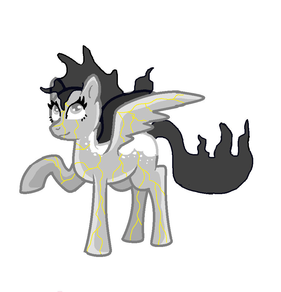 Storm Pony #3 Animated Adoptable [SOLD] by mlpdarksparx