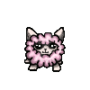 Animated Alpaca Puff Blinking by RinnWorks