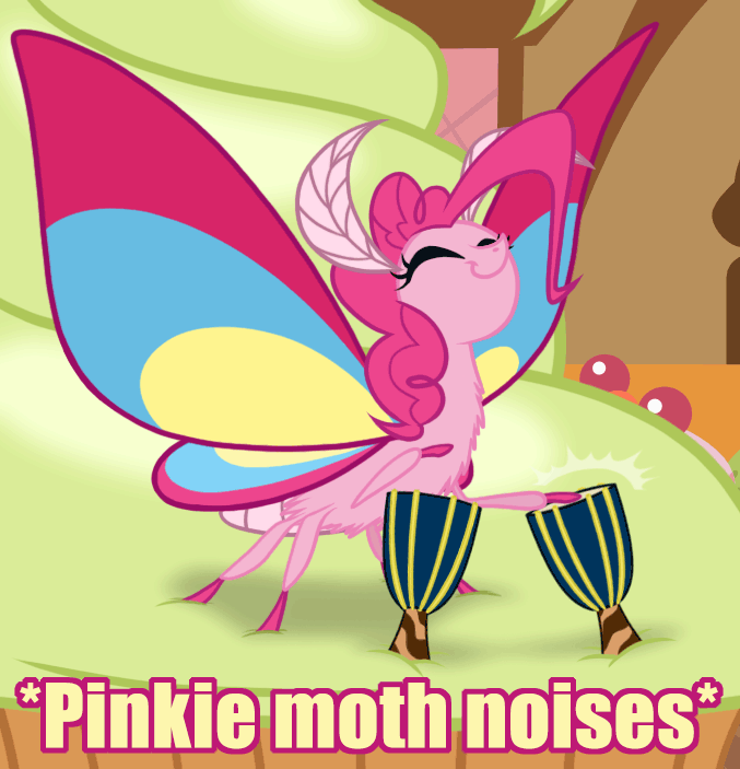 *Pinkie-moth noises* by grievousfan on DeviantArt