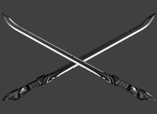 Modern Ninja's Dual Blades by 1Darkfalcon on DeviantArt