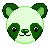 Icon PandaGreen by JessiRenee