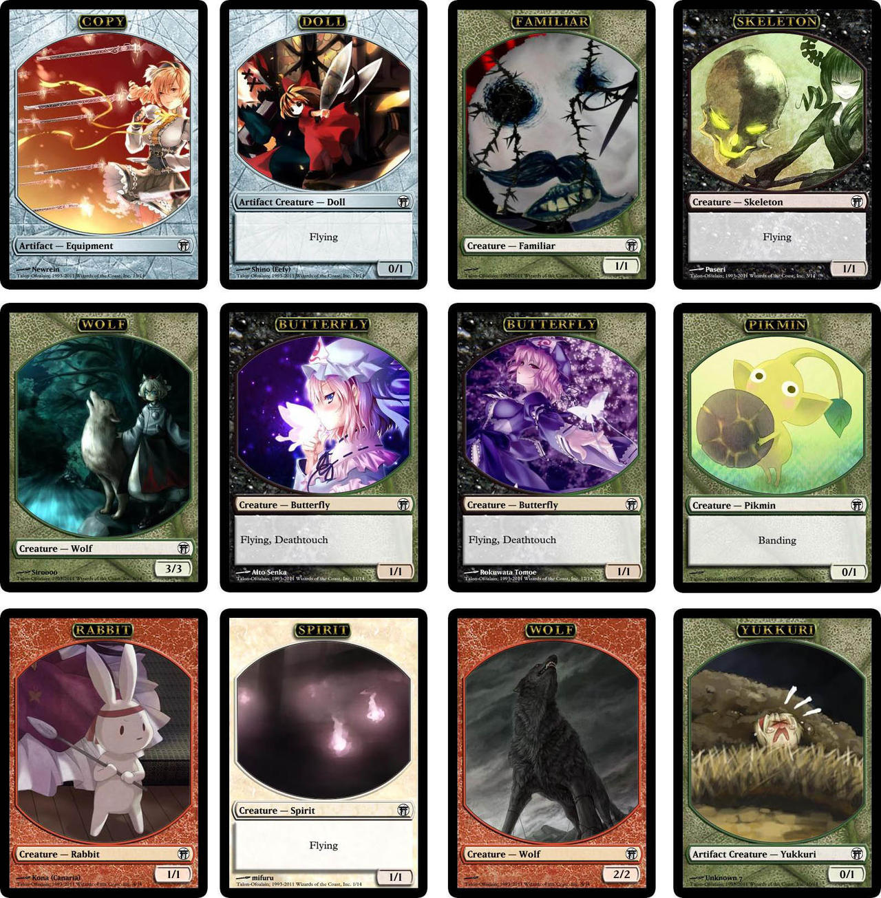 mtg tokens printable That are Lively Hunter Blog