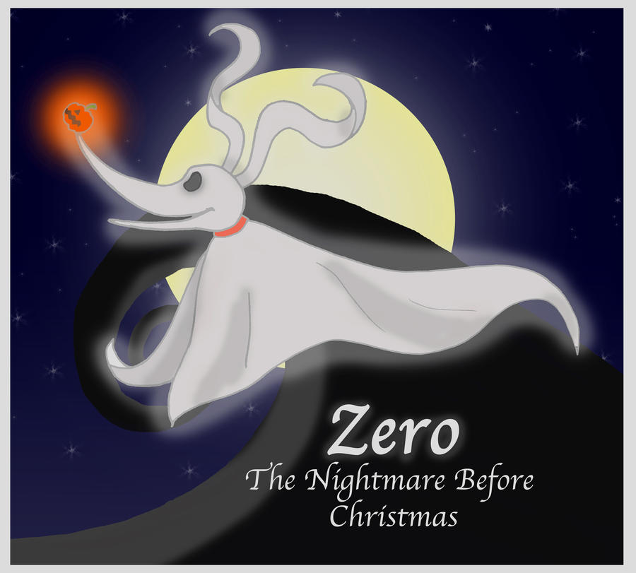 Zero- The Nightmare Before Christmas by iFoxSpirit on DeviantArt