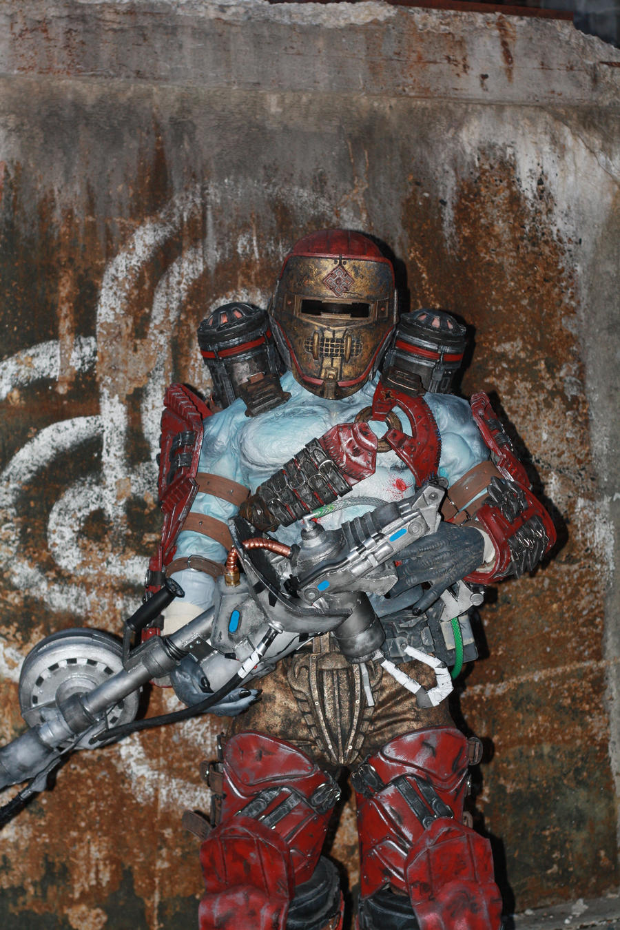 cosplay Gears of war locust