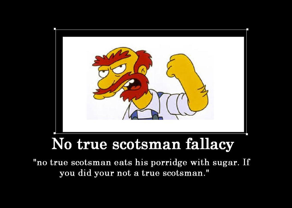 Image result for No True Scotsman