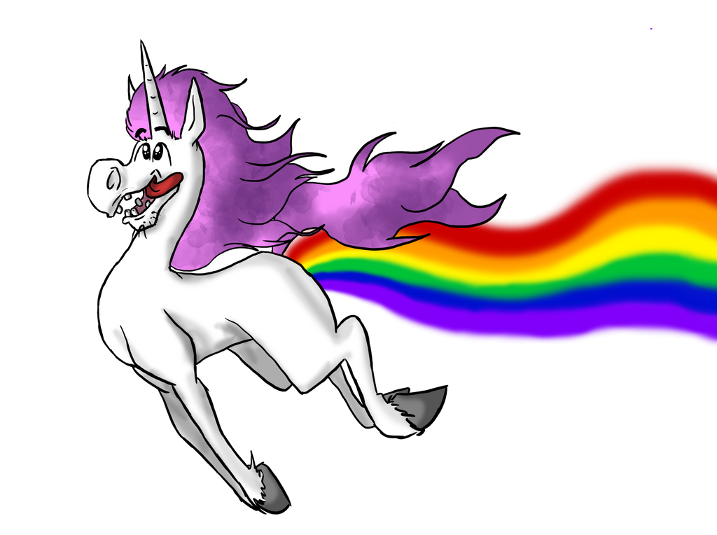unicorn rainbow clipart - photo #16